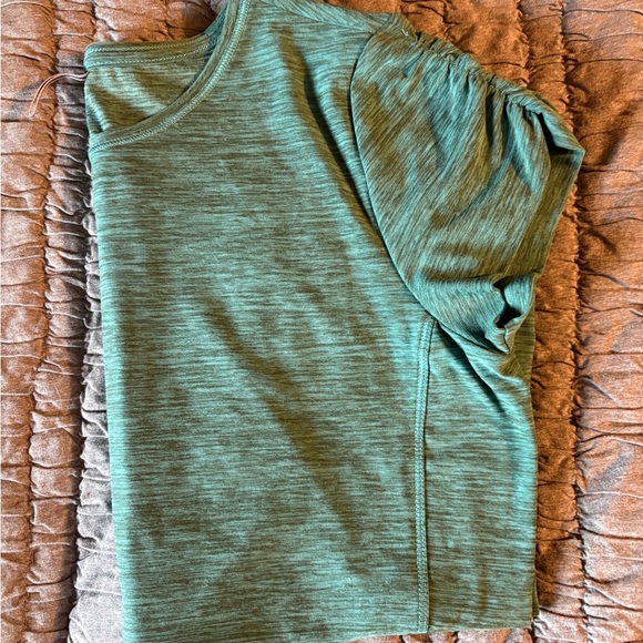 Royal Robbins Teal Green Short-Sleeve Crew Tee - Picture 2 of 3